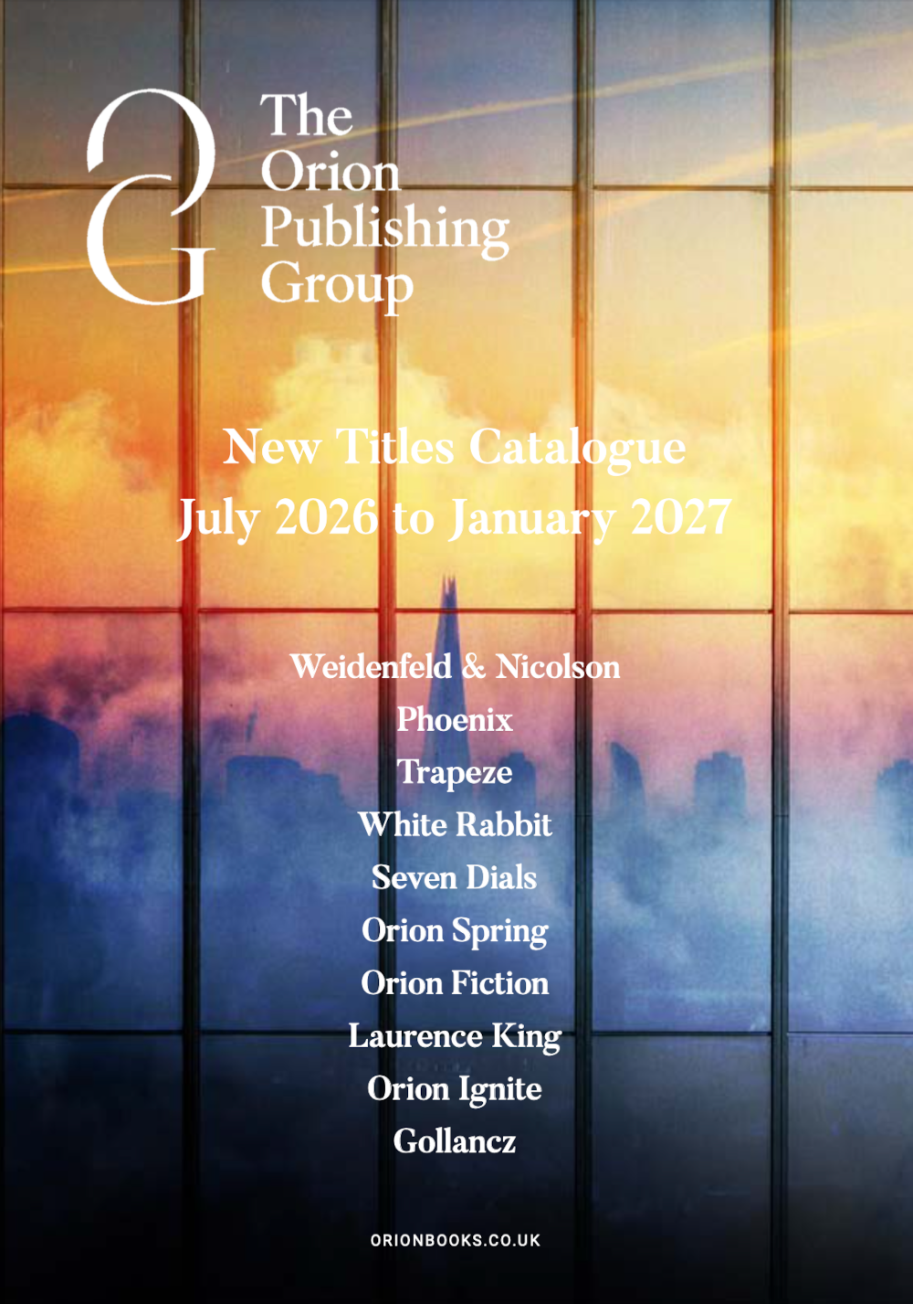 New Titles: July 2026 – Jan 2027