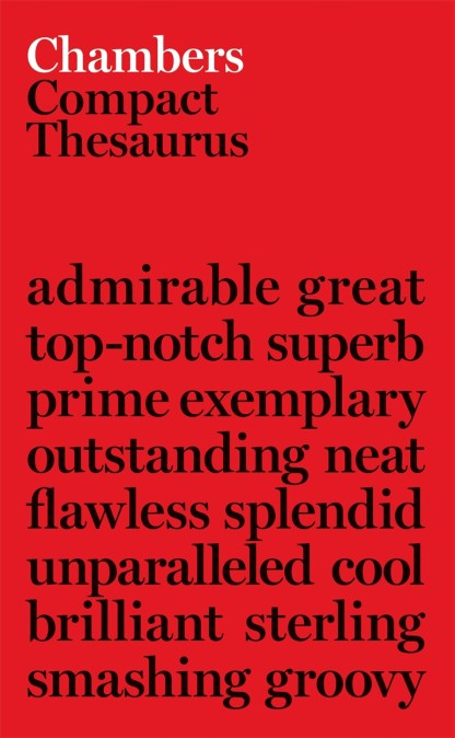 Chambers Compact Thesaurus, 2nd edition (Mobipocket edition)