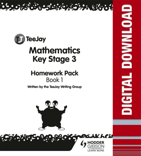 TeeJay Mathematics Key Stage 3 Book 1 Homework Pack
