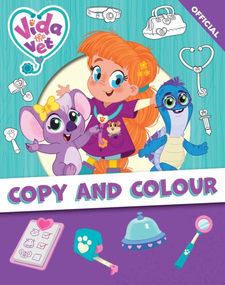 Vida the Vet: Copy and Colour
