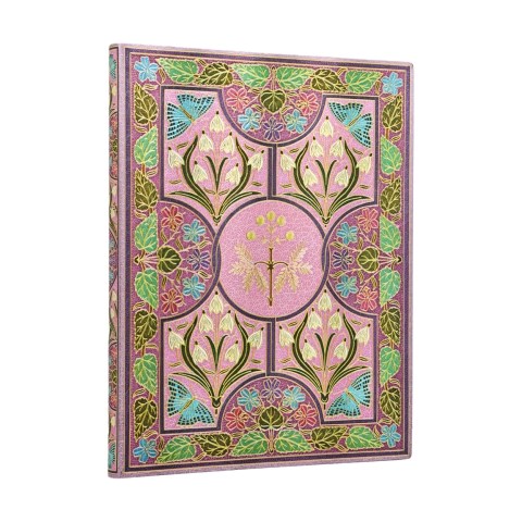 Mimosa (Poetry in Bloom) Ultra Unlined Softcover Journal (Elastic Band Closure)